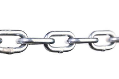 zincir bağlantıların yakın çekim.