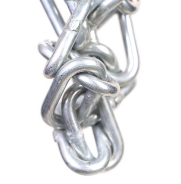 zincir bağlantıların yakın çekim.