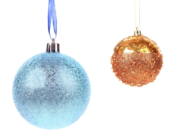 Two christmas ball. — Stock Photo, Image