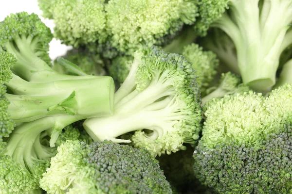 Close up van verse broccoli in een stapel. — Stockfoto