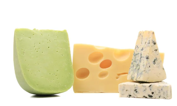Various types of cheese composition. — Stock Photo, Image