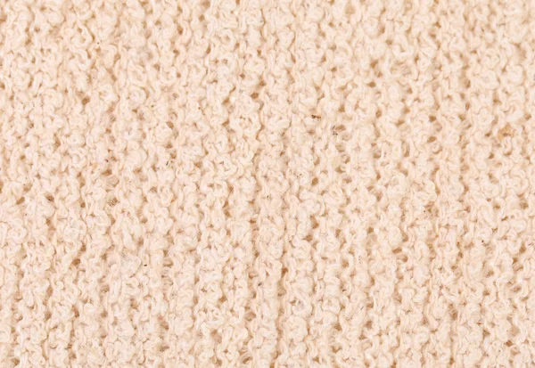 Close up of knitted fabric texture. — Stock Photo, Image