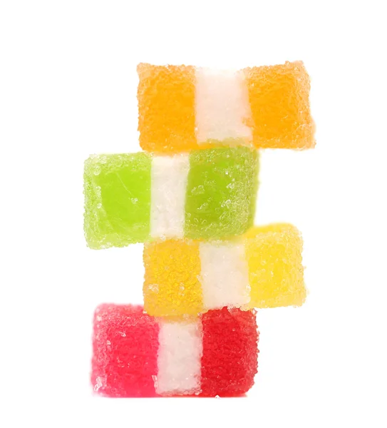 Spyral colorful jelly candies. — Stock Photo, Image