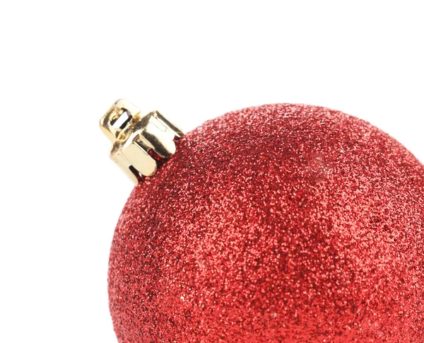 Bola roja de decoración de Navidad para árbol . — Foto de Stock