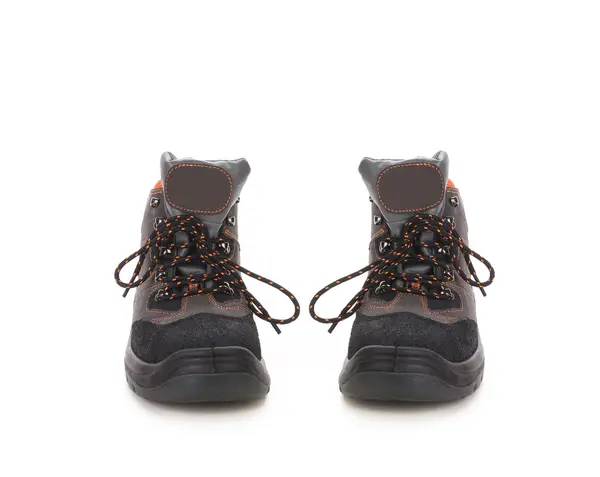 Black man 's boots . — стоковое фото