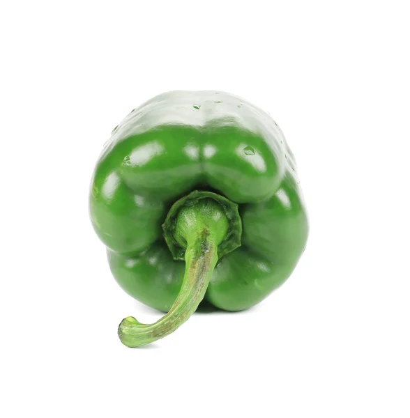 Närbild på grön paprika. — Stockfoto