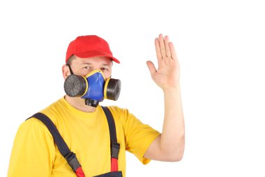 gaz maskesi işçi demek