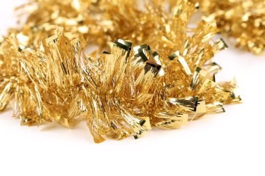 Altın Christmas tinsel