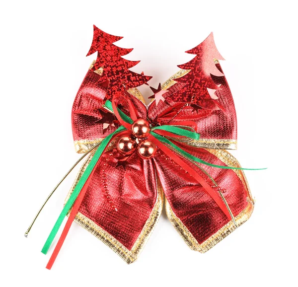 リボンのクリスマスの装飾 — ストック写真
