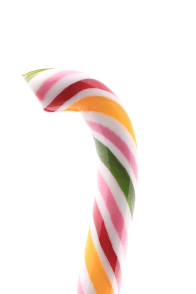 Gebroken lollipop suikerriet — Stockfoto