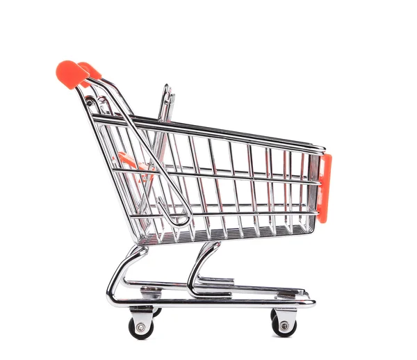 Shopping supermarket cart — Stock Photo, Image