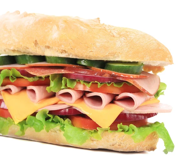 Fresh big sandwich — Stock Photo, Image