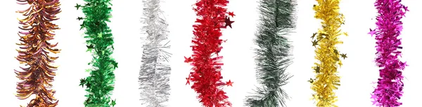 Christmas decoration in row — Stock Photo, Image