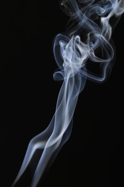 Fluxo de fumo branco — Fotografia de Stock