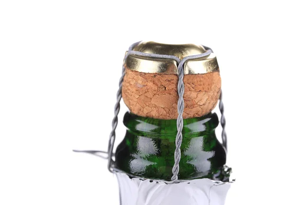 Top of champagne bottle — Stock Photo, Image