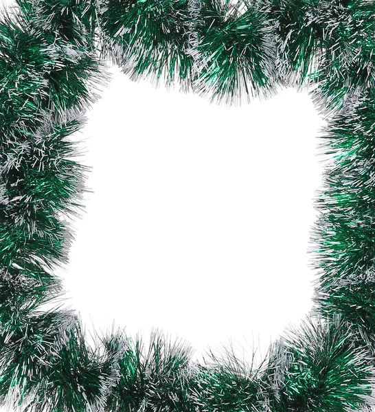 Oropel verde de Navidad — Foto de Stock