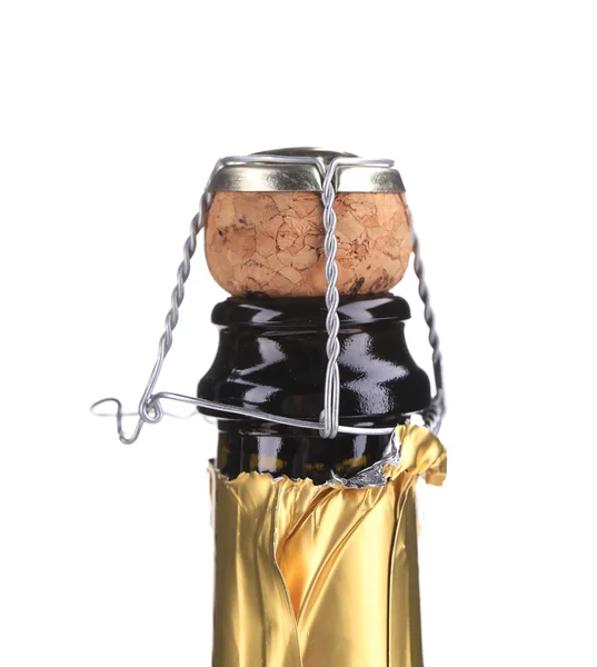 Top of champagne bottle — Stock Photo, Image