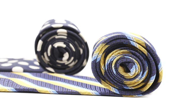 Rolled up neckties — Stock Photo, Image