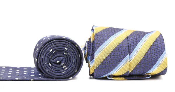 Krawatten zusammengerollt — Stockfoto