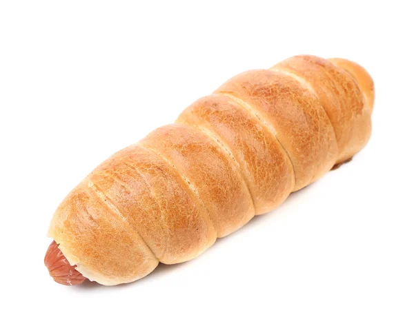 Baked hot dog — Stock Photo, Image