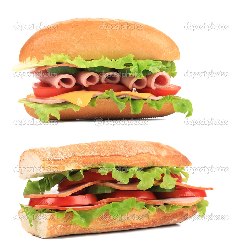 Appetizing sandwich