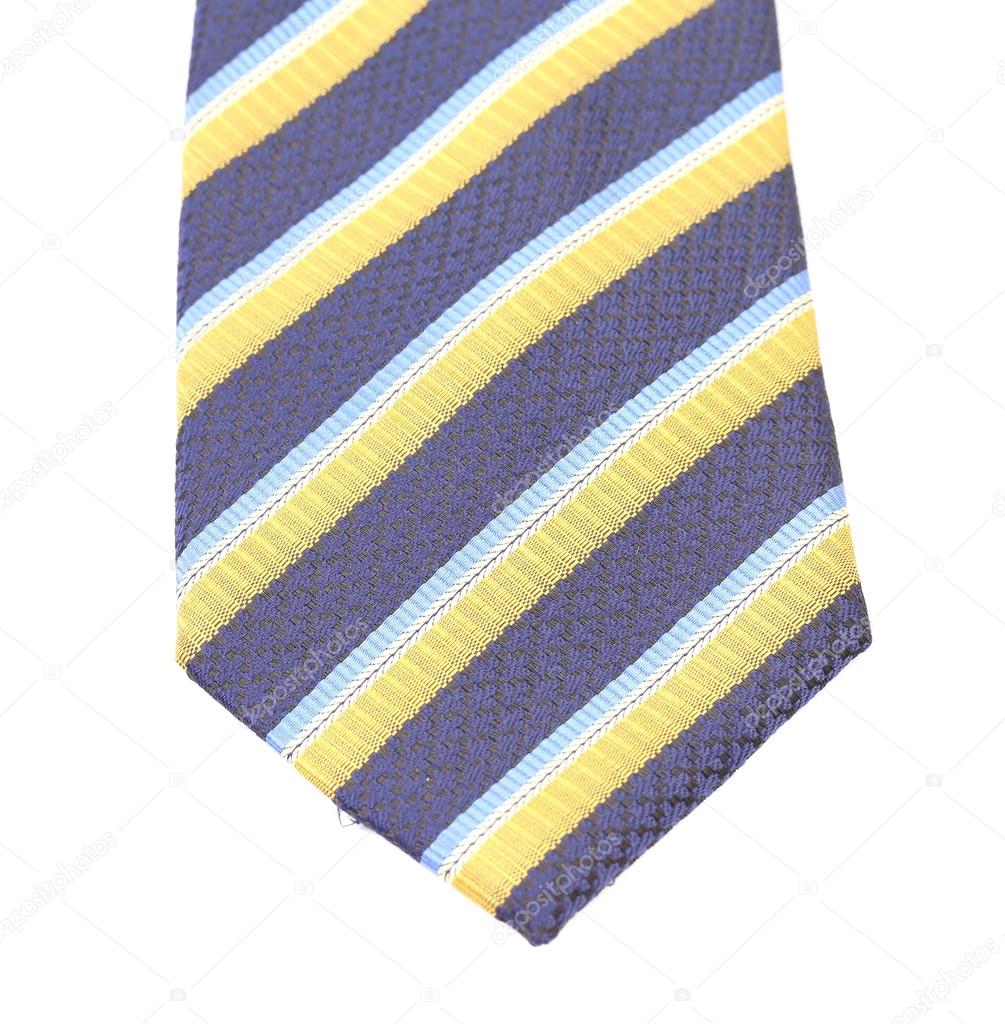 Stripy necktie