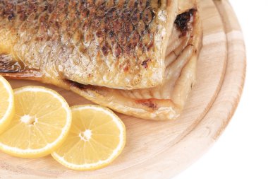 Limonlu kızarmış sazan