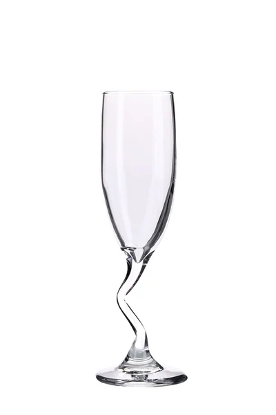 Leeg champagneglas — Stockfoto