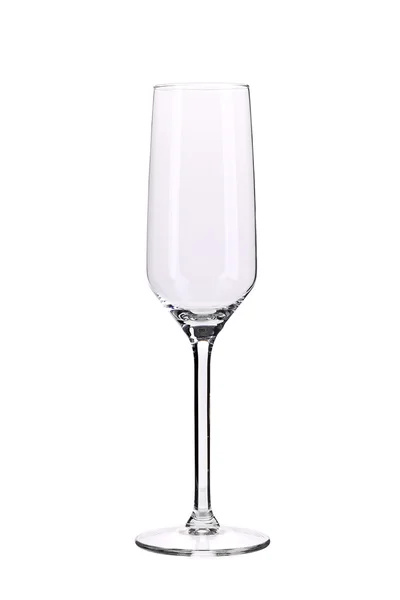 Verre à champagne vide — Photo