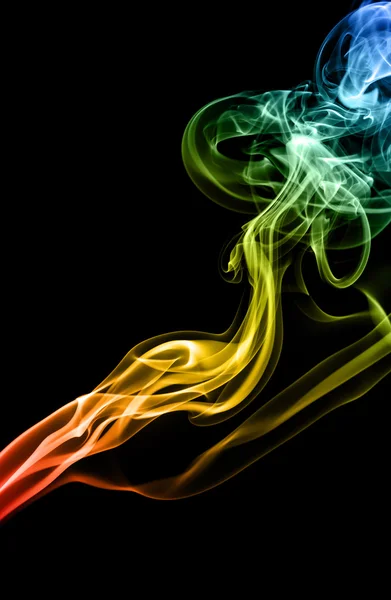 Mistério fumaça bonita — Fotografia de Stock