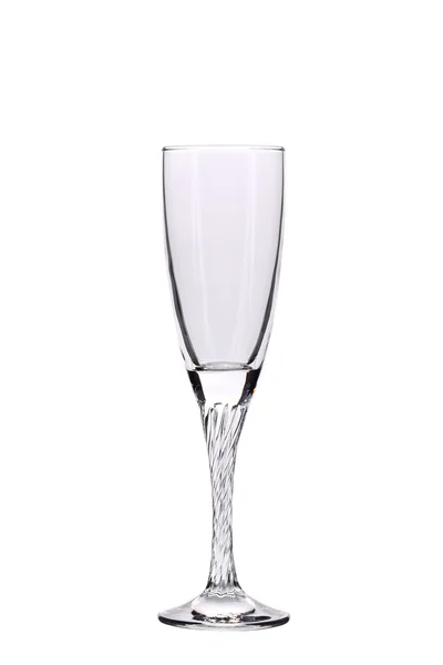 Leeg champagneglas — Stockfoto