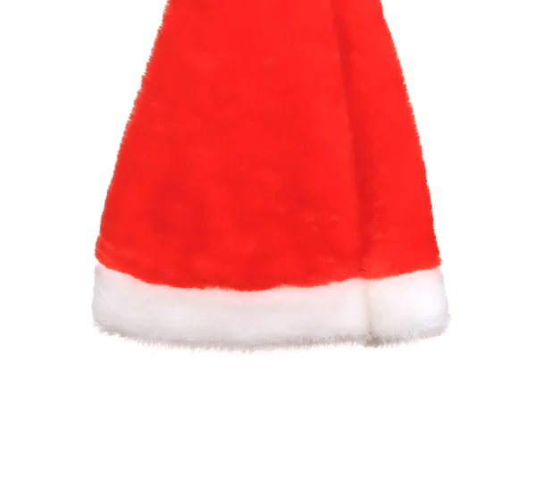 Singolo cappello rosso Babbo Natale — Foto Stock