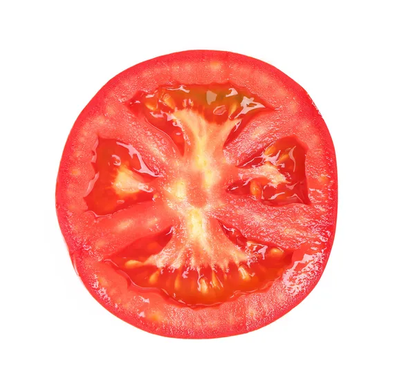 Tomatenscheibe — Stockfoto