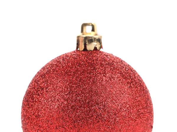 Natale bauble rosso — Foto Stock