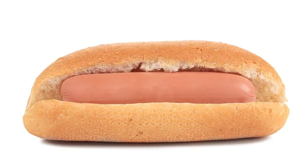 Hotdog brood en worst roll — Stockfoto