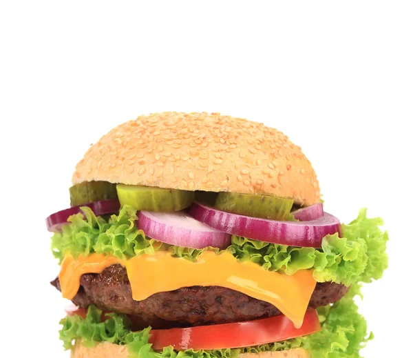 Büyük hamburger — Stok fotoğraf