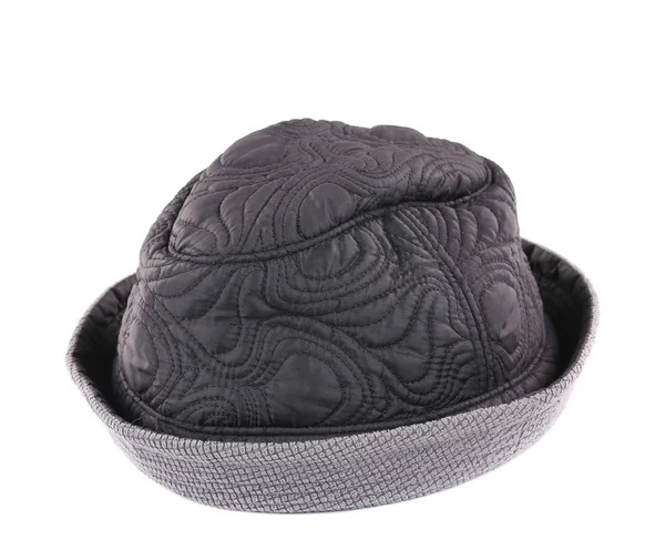 Siyah Tekstil şapka — Stok fotoğraf