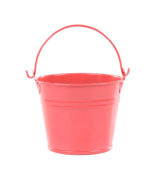 Red bucket — Stock Photo, Image