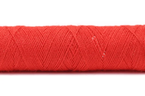 Red coil threads — Stock Photo, Image