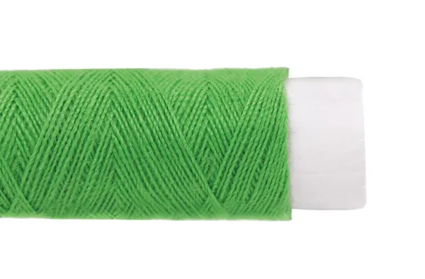 Green coil threads — Stock Photo, Image