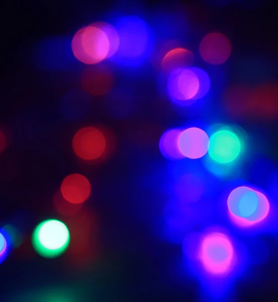 Cerchio di bokeh multicolore — Foto Stock