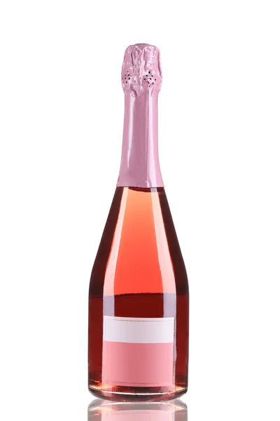 Roze vruchten champagne — Stockfoto