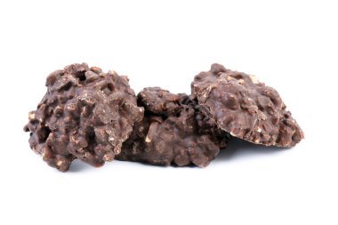 Üç el yapımı çikolata şeker