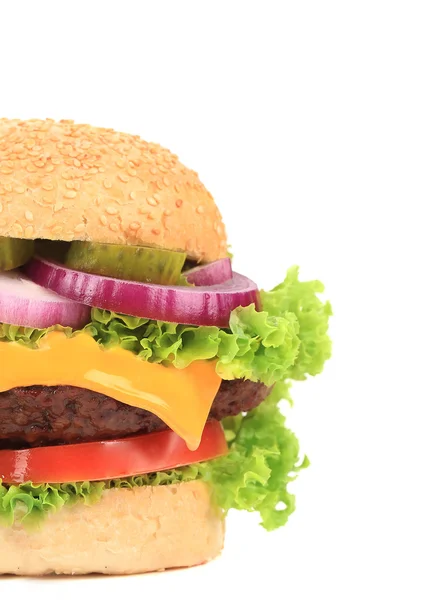 Smakelijke hamburger — Stockfoto