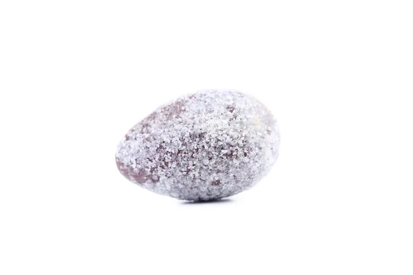 Chocolate stone powdered sugar — Stock Photo, Image