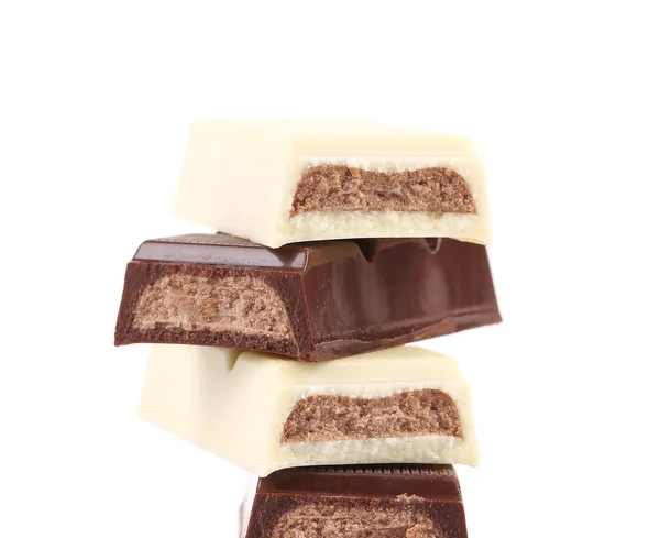 Chocolade stokken met vulling — Stockfoto