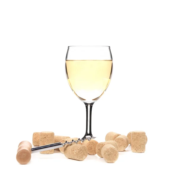 Composição do copo de vinho — Fotografia de Stock