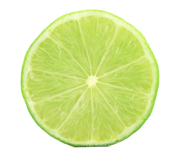 Fresh slice of lime — Stock Photo, Image