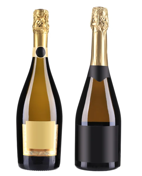 Two bottles of champagne — Stock Photo, Image