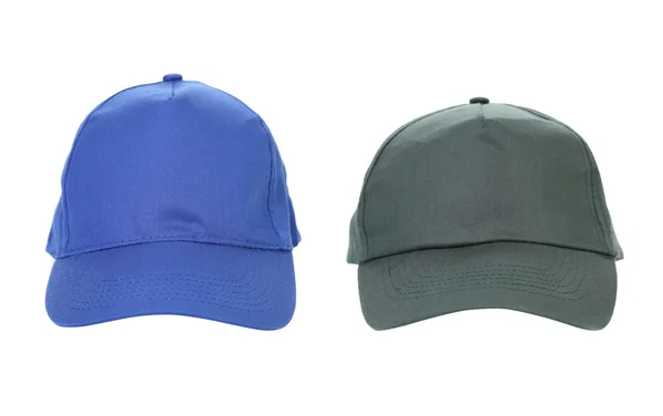 파란색과 회색 모자 — 스톡 사진